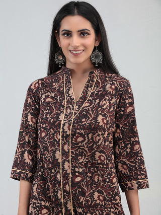 Bahaar Najah - Set of Kurta Pants & Dupatta - KS47D1385D