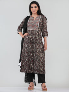 Bahaar Naija - Set of Kurta Pants & Dupatta - KS47E1370D