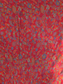 Red  Multi Color Kani Jamawar Silk Wool Kashmiri Shawl - S200520