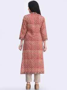 Bahaar Jumaina - Set of Kurta Pants & Dupatta - KS145A2442D