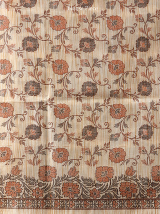 Banarasee Art Silk Saree With Rehsam Weaving Work - Onion Pink & Ivory - S031704392