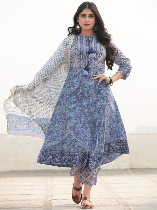 Jashn Saania - Set of Kurta Pants & Dupatta - KS77A2360D