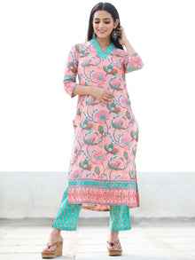 Jashn Fitrat - Set of Kurta Pants & Dupatta - KS59C2498D