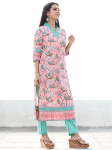 Jashn Fitrat - Set of Kurta Pants & Dupatta - KS59C2498D