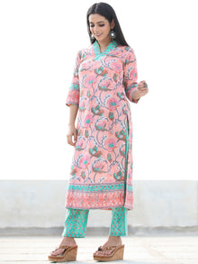 Jashn Fitrat - Set of Kurta Pants & Dupatta - KS59C2498D