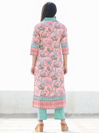 Jashn Fitrat - Set of Kurta Pants & Dupatta - KS59C2498D