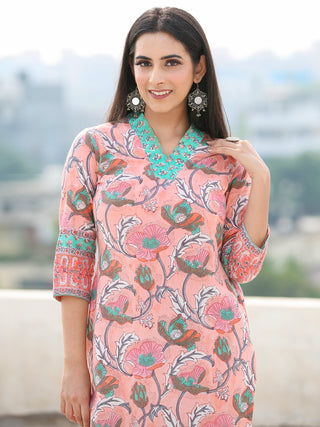 Jashn Fitrat - Set of Kurta Pants & Dupatta - KS59C2498D