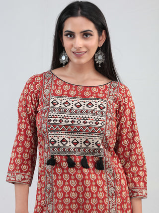 Bahaar Rada - Set of Kurta Pants & Dupatta - KS60L2516D