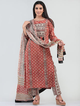 Bahaar Rada - Set of Kurta Pants & Dupatta - KS60L2516D