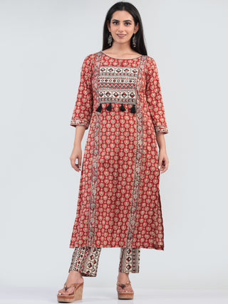 Bahaar Rada - Set of Kurta Pants & Dupatta - KS60L2516D