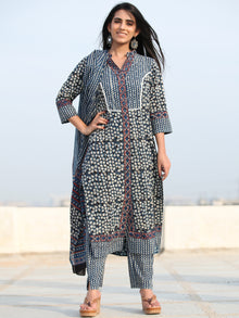 Bahaar Nabila - Set of Kurta Pants & Dupatta - KS53F2471D
