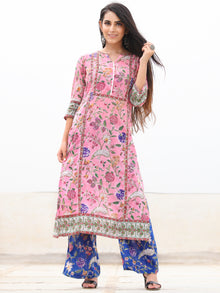 Rozana Sumaira - Set of Kurta Palazzo & Dupatta - KS60R2485D