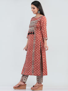 Bahaar Rada - Set of Kurta Pants & Dupatta - KS60L2516D