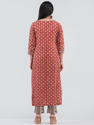 Bahaar Rada - Set of Kurta Pants & Dupatta - KS60L2516D