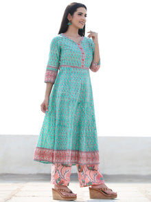 Jashn Kamna - Set of Anarkali Kurta Palazzo & Dupatta - KS25H2498D