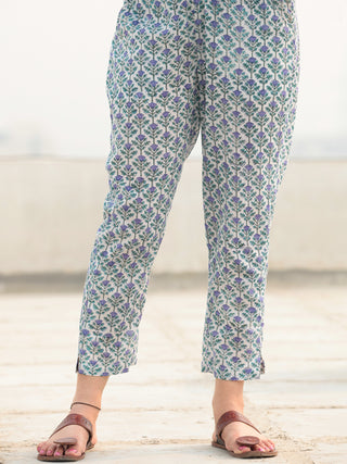 Jashn Tahsin - Cotton Pant -  KP60D2365