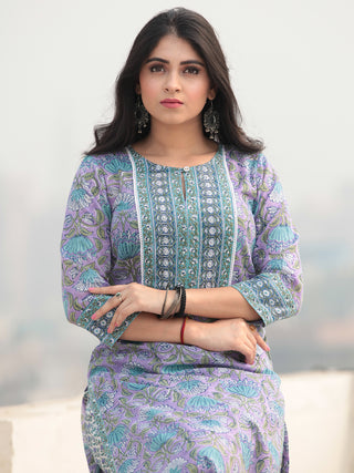 Jashn Tahsin - Set of Kurta Pants & Dupatta - KS60D2364D