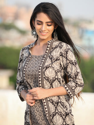 Bahaar Ruhi - Set of Kurta Pants & Dupatta - KS80B2462D