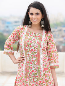 Rozana Pariza - Set of Kurta Palazzo & Dupatta - KS158A2486D