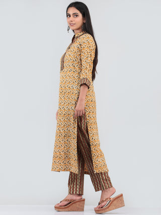 Bahaar Afren - Set of Kurta Pants & Dupatta - KS11B1325D