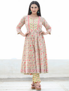 Jashn Najia - Set of AnarKali Kurta Pants & Dupatta - KS57E2497D