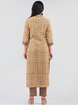 Bahaar Afren - Set of Kurta Pants & Dupatta - KS11B1325D