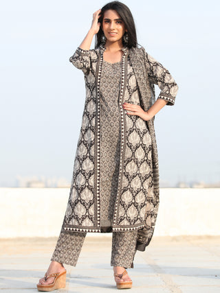 Bahaar Ruhi - Set of Kurta Pants & Dupatta - KS80B2462D