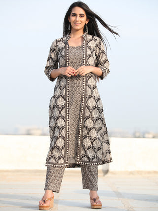 Bahaar Ruhi - Set of Kurta Pants & Dupatta - KS80B2462D