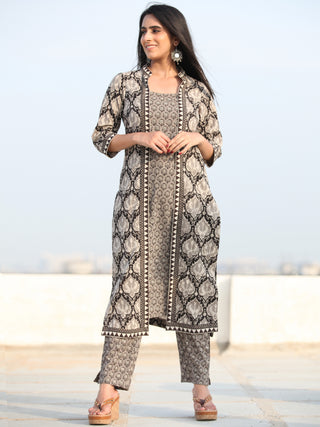 Bahaar Ruhi - Set of Kurta Pants & Dupatta - KS80B2462D