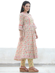 Jashn Najia - Set of AnarKali Kurta Pants & Dupatta - KS57E2497D