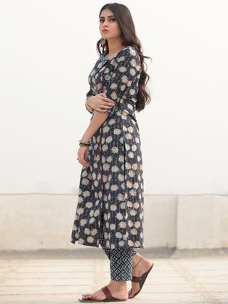 Bahaar Nofee - Set of Kurta Pants & Dupatta - KS79A2063D