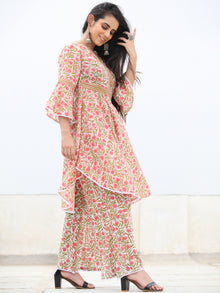 Rozana Zaira - Set of Kurta Palazzo & Dupatta - KS159A2486D