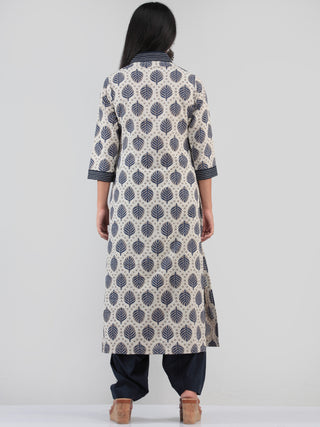 Bahaar Nabela - Set of Kurta Salwar Pants & Dupatta - KS18C872D