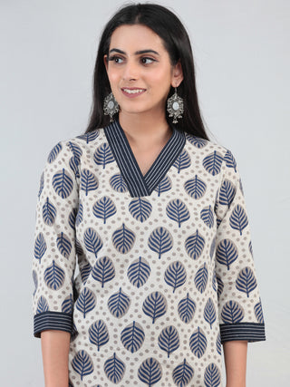 Bahaar Nabela - Set of Kurta Salwar Pants & Dupatta - KS18C872D