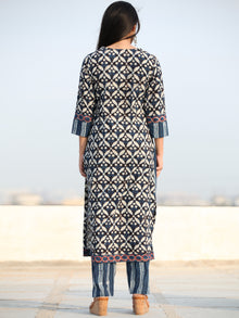 Bahaar Faryal - Set of Kurta Pants & Dupatta - KS60W2461D