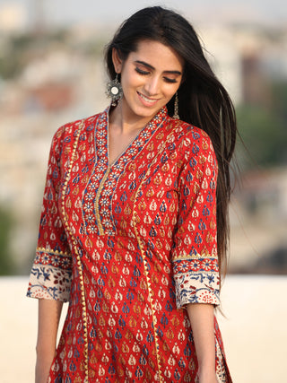 Bahaar Faiza - Set of Kurta Pants & Dupatta - KS60X2468D