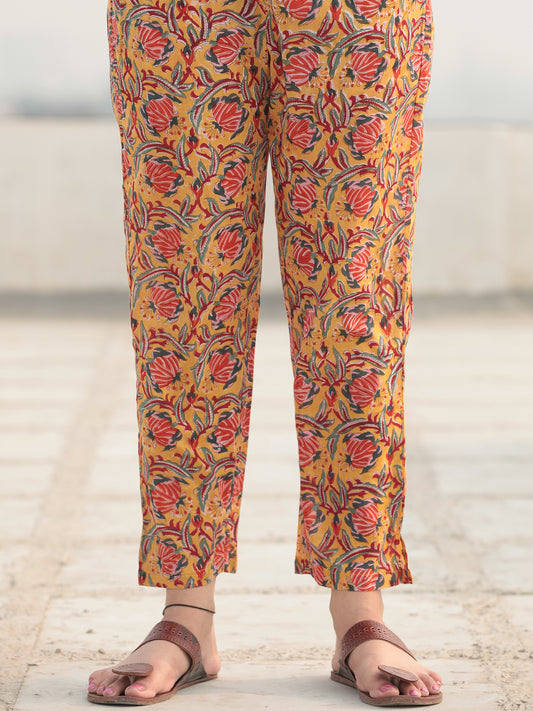 Jashn Nazira - Cotton Pant -  KP54D2358