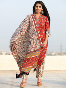 Bahaar Faiza - Set of Kurta Pants & Dupatta - KS60X2468D