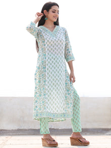 Jashn Diwa - Set of Kurta Pants & Dupatta - KS59D2499D