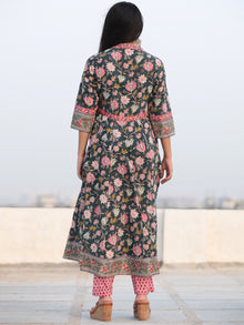 Jashn Manal - Set of Anarkali Kurta Pants & Dupatta - KS25F2388D