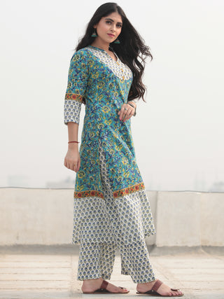 Jashn Nilham - Set of Kurta Pants & Dupatta - KS80A2319D