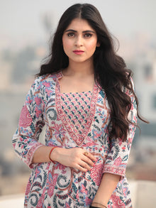 Jashn Fiza - Set of Kurta Pants & Dupatta - KS28C2331D