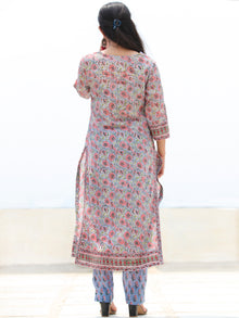 Rozana Aima - Set of Kurta Pants & Ombre Dupatta - KS139A2479D