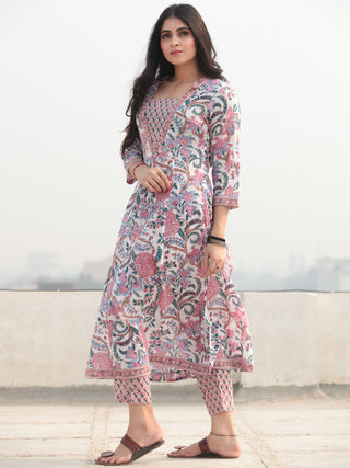 Jashn Fiza - Set of Kurta Pants & Dupatta - KS28C2331D