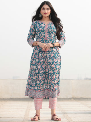 Jashn Nayab - Set of Kurta Pants & Dupatta - KS57B2361D