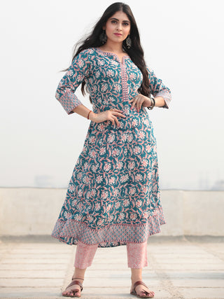 Jashn Nayab - Set of Kurta Pants & Dupatta - KS57B2361D