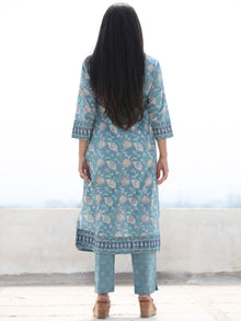 Jashn Nahiza - Set of Kurta Pants & Dupatta - KS61B2500D