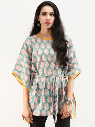 Rangrez Jahaan - Kaftan Cotton Top - T72F2147