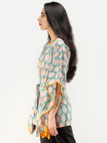 Rangrez Jahaan - Kaftan Cotton Top - T72F2147