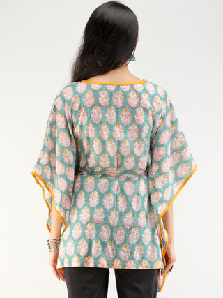 Rangrez Jahaan - Kaftan Cotton Top - T72F2147